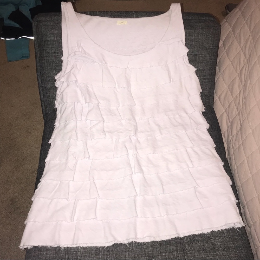 Ruffle J. Crew top